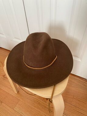Brixton Hat Brown Wool